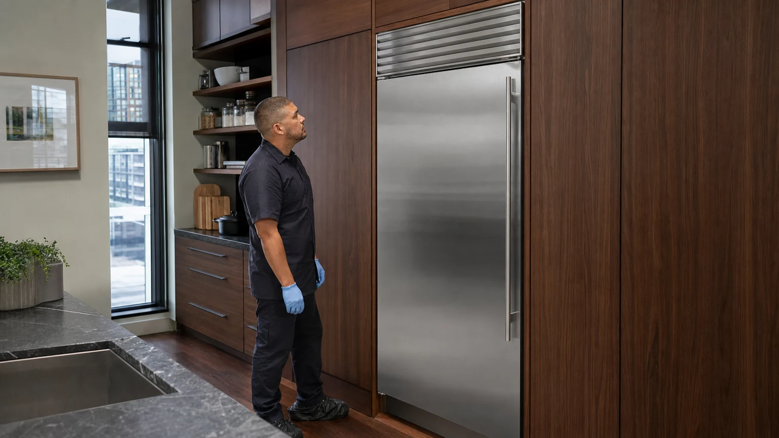 Built-in refrigerator diagnostic visit in Williamsburg
