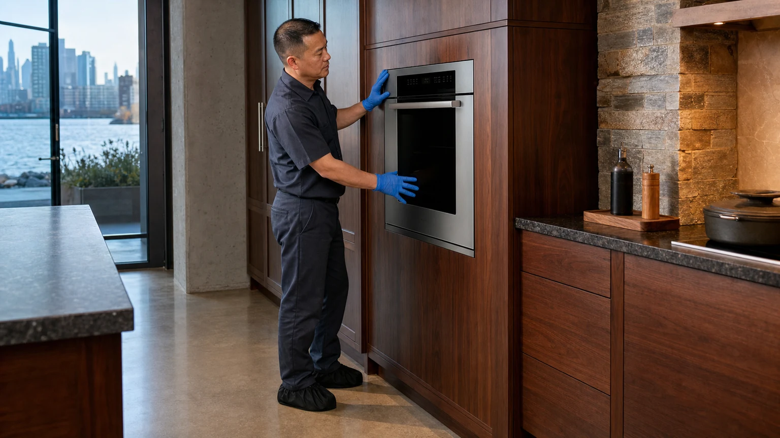 Professional range diagnostic visit in Williamsburg